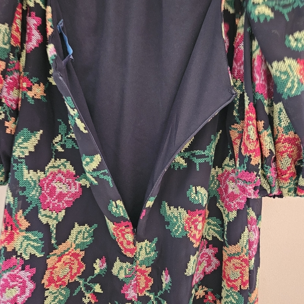 Anthropologie Eva Franco floral embroidery dress - Picture 13 of 13